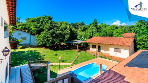 Casa a venda no Condomínio Marinas di Caldas | 7 quartos | 2 lotes | piscina